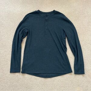 Lululemon Shift Stitch Henley Long Sleeve